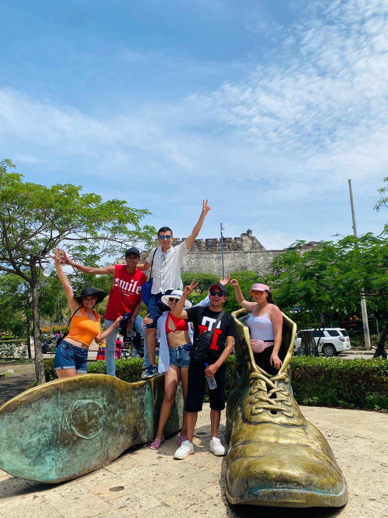 Hostel Cerca Al Centro Historico Cartagena ภายนอก รูปภาพ