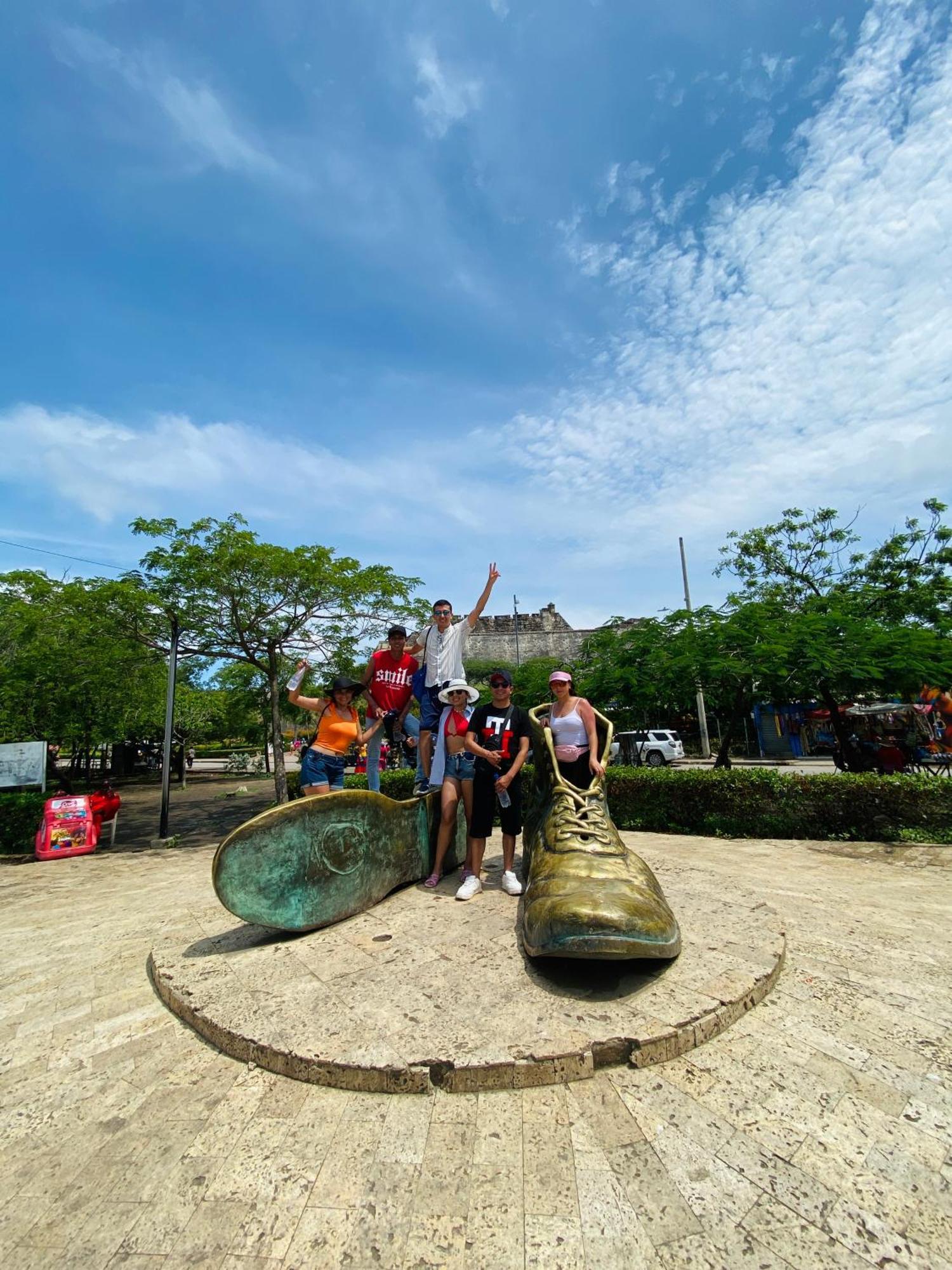 Hostel Cerca Al Centro Historico Cartagena ภายนอก รูปภาพ